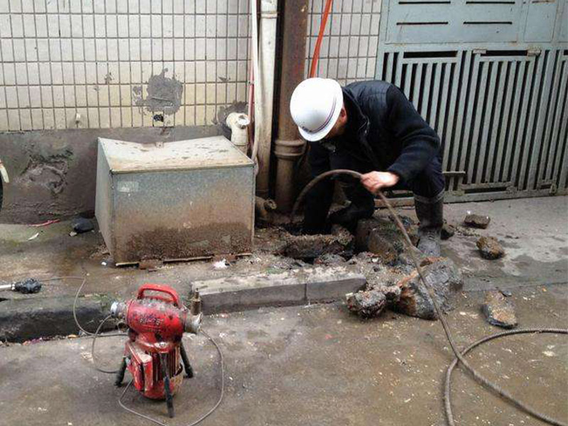 大石桥疏通下水道-洗菜池疏通